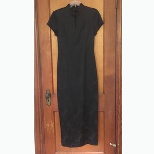 Harlow Dresses - Chinese Inspired Black Maxi Dress Harlow Dresses - Chinese Inspired Black Maxi Dress